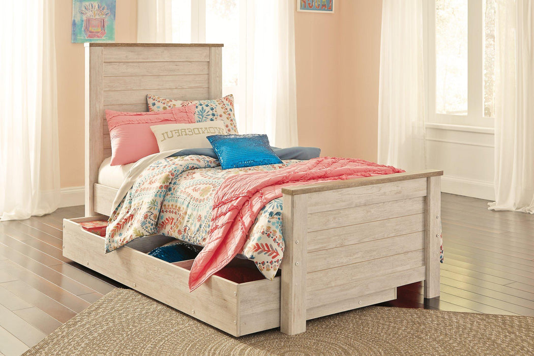 Willowton Bed with 2 Storage Drawers