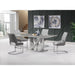 DINING TABLE  GREY MARBLE image