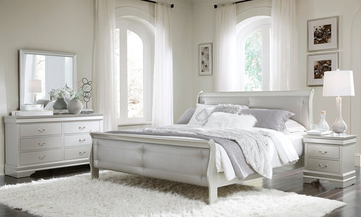 Marley Silver Full 5-Piece Bedroom Set image