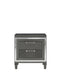 Pisa Metallic Grey Nightstand image